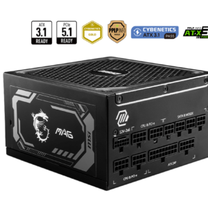 MSI 1250W A1250GL 80 PLUS GOLD FULLY MODULAR ATX 3.1 SMPS