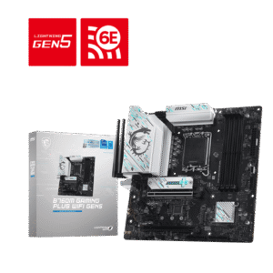 MSI B760M GAMING PLUS WIFI GEN5 INTEL LGA 1700 DDR5 Motherboard