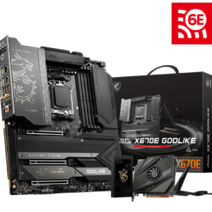 MSI MEG X670E GODLIKE AMD AM5 MOTHERBOARD