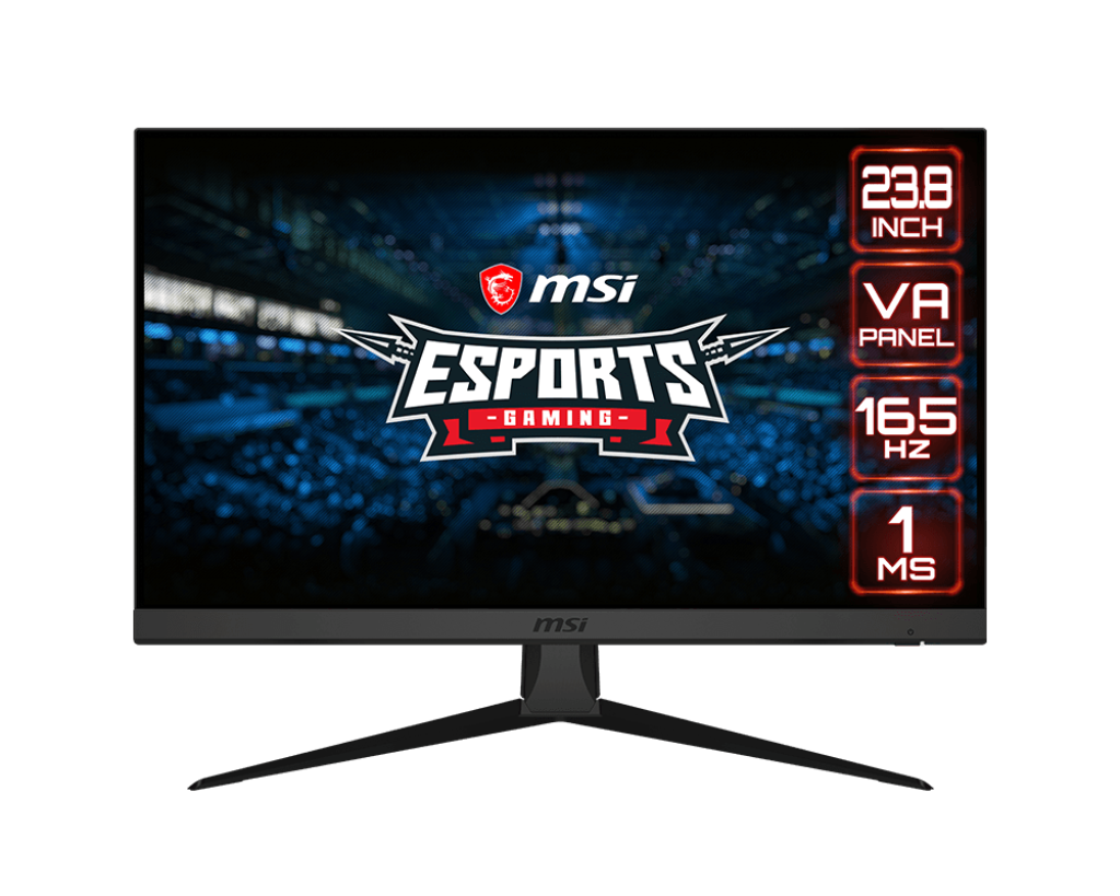 MSI OPTIX 24 INCH G243 FHD 165HZ ESPORTS GAMING MONITOR