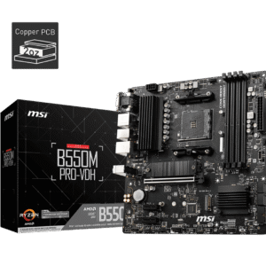MSI B550M PRO VDH AMD AM4 MOTHERBOARD