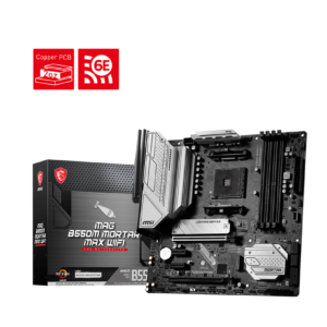 MSI MAG B550M MORTAR MAX WIFI AMD AM4 MOTHERBOARD