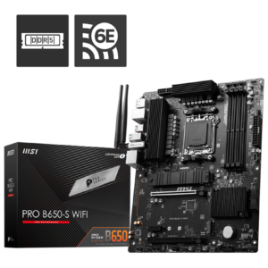 MSI AMD B650-S PRO WIFI DDR5 AMD AM5 MOTHERBOARD