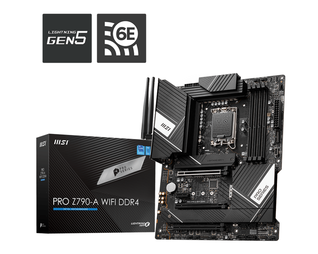MSI Z790-A PRO WIFI DDR4 INTEL LGA1700 MOTHERBOARD