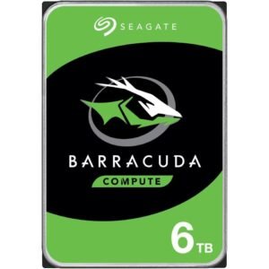 SEAGATE BARRACUDA ST6000DM003 6TB 5400 RPM 256MB CACHE SATA 6.0GB/S 3.5 INCH INTERNAL HARD DRIVE