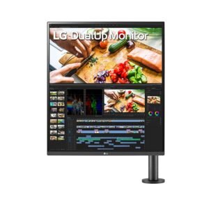 LG 28 INCH 28MQ780-B QHD DUALUP NANO IPS MONITOR WITH ERGO STAND AND USB TYPE-C