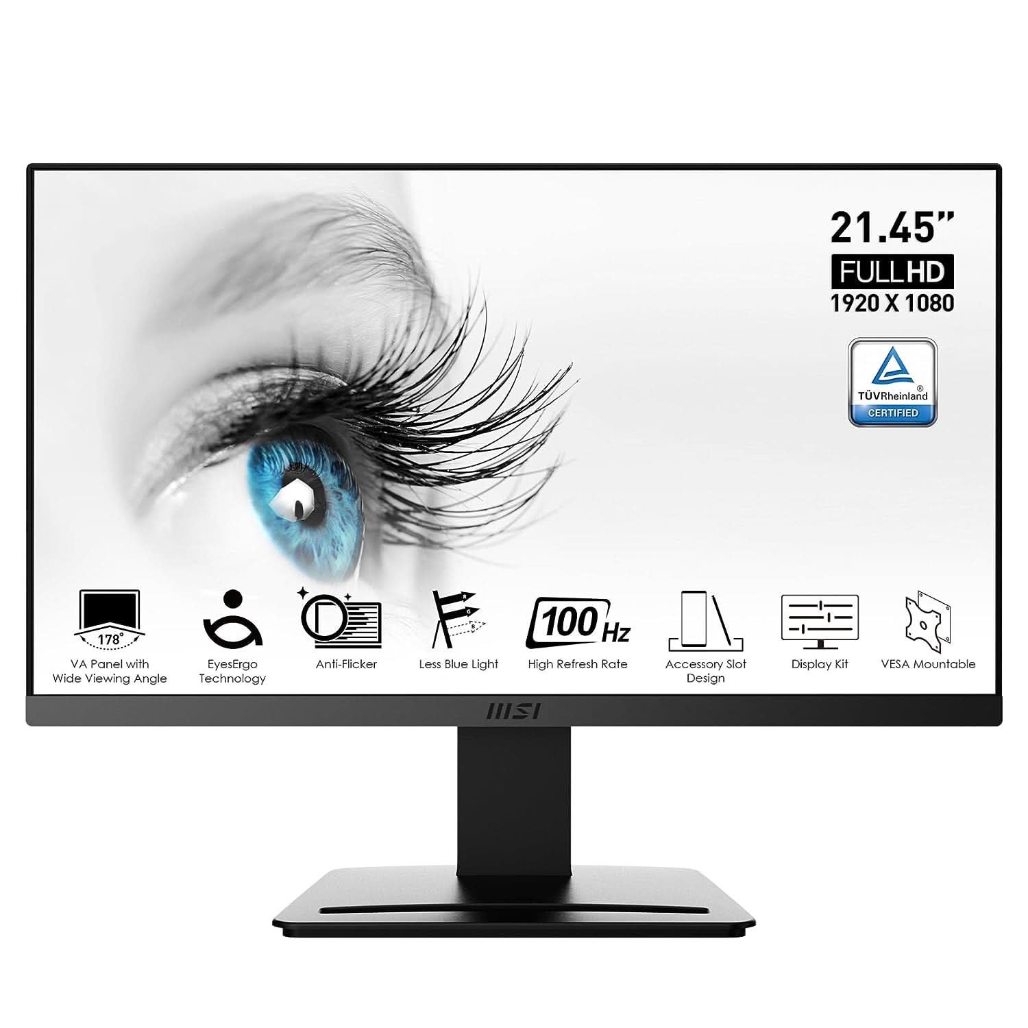 MSI PRO 22 INCH MP223 FHD PROFESSIONAL MONITOR