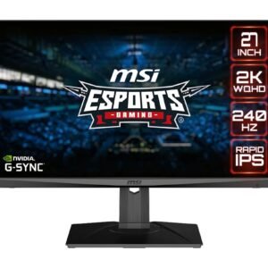 MSI OPTIX 27 INCH MAG274QRX WQHD IPS 240HZ GAMING MONITOR
