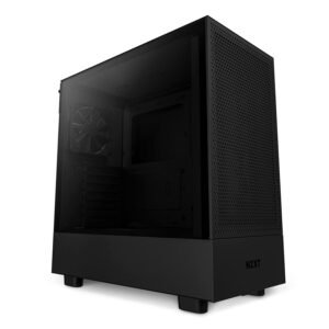 NZXT H5 FLOW MID-TOWER E-ATX COMPACT CABINET BLACK