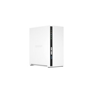 QNAP TS-233-US 2 BAY AFFORDABLE DESKTOP NAS WITH ARM CORTEX-A55 QUAD-CORE PROCESSOR AND 2 GB DDR4 RAM (DISKLESS)