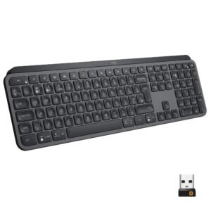 LOGITECH MX KEYS S WIRELESS KEYBOARD BLACK