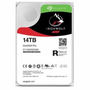 SEAGATE 14TB IRONWOLF PRO INTERNAL SATA HARD DRIVE