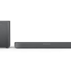 PHILIPS TAB5309 SOUNDBAR: 2.1 CH, 240W SOUNDBAR WIRELESS SUBWOOFER, DOLBY & DTS 3D VIRTUAL, DEEP BASS, BT 5.4 LE AUDIO SUPPORT