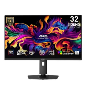 MSI MAG 321UPX QD-OLED, 32 INCH 4K UHD QUANTUM DOT OLED GAMING MONITOR