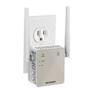 NETGEAR WIFI RANGE EXTENDER EX6120 WITH AC1200 DUAL BAND WIRELESS SIGNAL BOOSTER