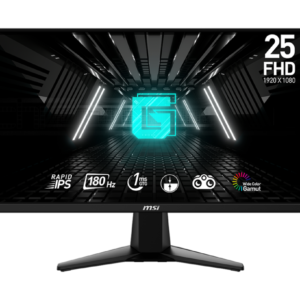 MSI 25 INCH G255F FHD IPS 180HZ GAMING MONITOR