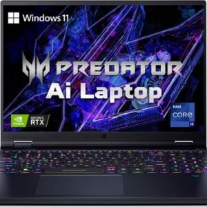ACER PREDATOR HELIOS PH16-72 NH.QNZSI.002 [CI9-14900HX 14TH GEN/32GB/1TB SSD/WIN11 HOME/16.0 INCH/12GB-RTX4080 GRAPHICS /1 YEAR(S)/BLACK]