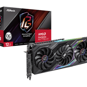 ASRock Radeon RX 7700 XT 12GB GDDR6 Graphics Card Phantom Gaming
