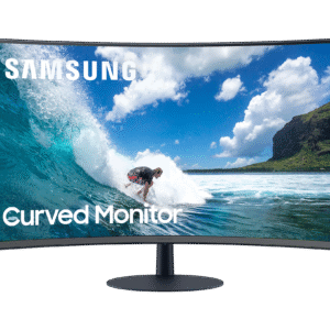 SAMSUNG 27 INCH LC27T550FDW FHD CURVED MONITOR