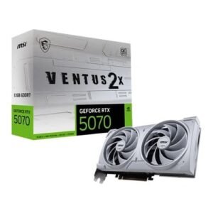 MSI RTX 5070 Ventus 2X OC White 12GB GDDR7 Graphics Card