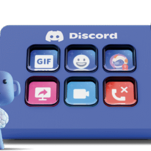 ELGATO STREAM DECK MINI DISCORD EDITION | 6-KEY CONTROLLER WITH PRE-INSTALLED DISCORD ACTIONS, INCLUDES 1-MONTH DISCORD NITRO, IDEAL FOR VOICE, STREAM & CHAT CONTROL 10GAI9931