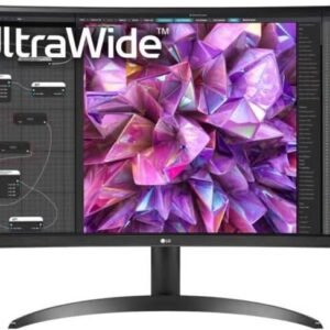 LG 34 INCH 34WQ60C-B QHD IPS CURVED MONITOR