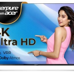 ACERPURE SWIFT TV BY ACER (2024 SERIES) 164 CM (65 INCH) ULTRA HD (4K) LED SMART GOOGLE TV WITH BEZEL-LESS | GOOGLE OS | VRR | ALLM | DOLBY ATMOS (AP65UG51ASFTD)