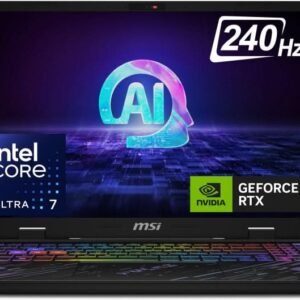 MSI PLUSE 16 A1-C1VFKG 030IN [ULTRA7-155H 14TH GEN/16GB/1TB SSD/WIN11 HOME/16.0 INCH/8GB-RTX4060 GRAPHICS /2 YEAR(S)/BLACK]