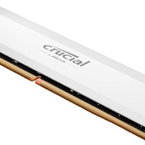 CRUCIAL PRO OVERCLOCKING 16GB DDR5-6000 UDIMM CL36 WHITE RAM CP16G60C36U5W