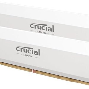 CRUCIAL PRO OVERCLOCKING 32GB KIT (2X16GB) DDR5-6000 UDIMM CL36 WHITE (16GBIT) RAM CP2K16G60C36U5W
