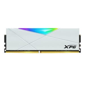 ADATA XPG 16GB D4 3200MHZ SW50 RGB DESKTOP RAM WHITE AX4U320016G16A-SW50