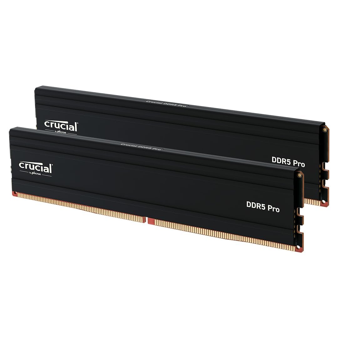 CRUCIAL PRO 48GB KIT (2X24GB) DDR5-6000 UDIMM CL48 (24GBIT) RAM CP2K24G60C48U5