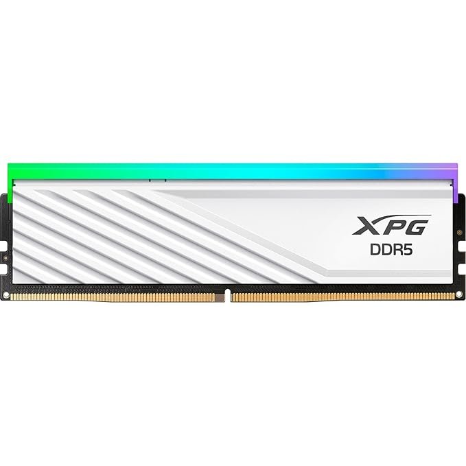 ADATA XPG DDR5 16GB 6000 MHZ CL30 LANCER BLADE RGB WHITE AX5U6000C3016G-SLABRWH