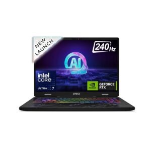 MSI Pulse 16 AI PC Intel Core Ultra 7 155H - (32 GB/1 TB SSD/Windows 11 Home/8 GB Graphics/NVIDIA GeForce RTX 4070/240 Hz) Pulse 16 AI C1VGKG-029IN Gaming Laptop