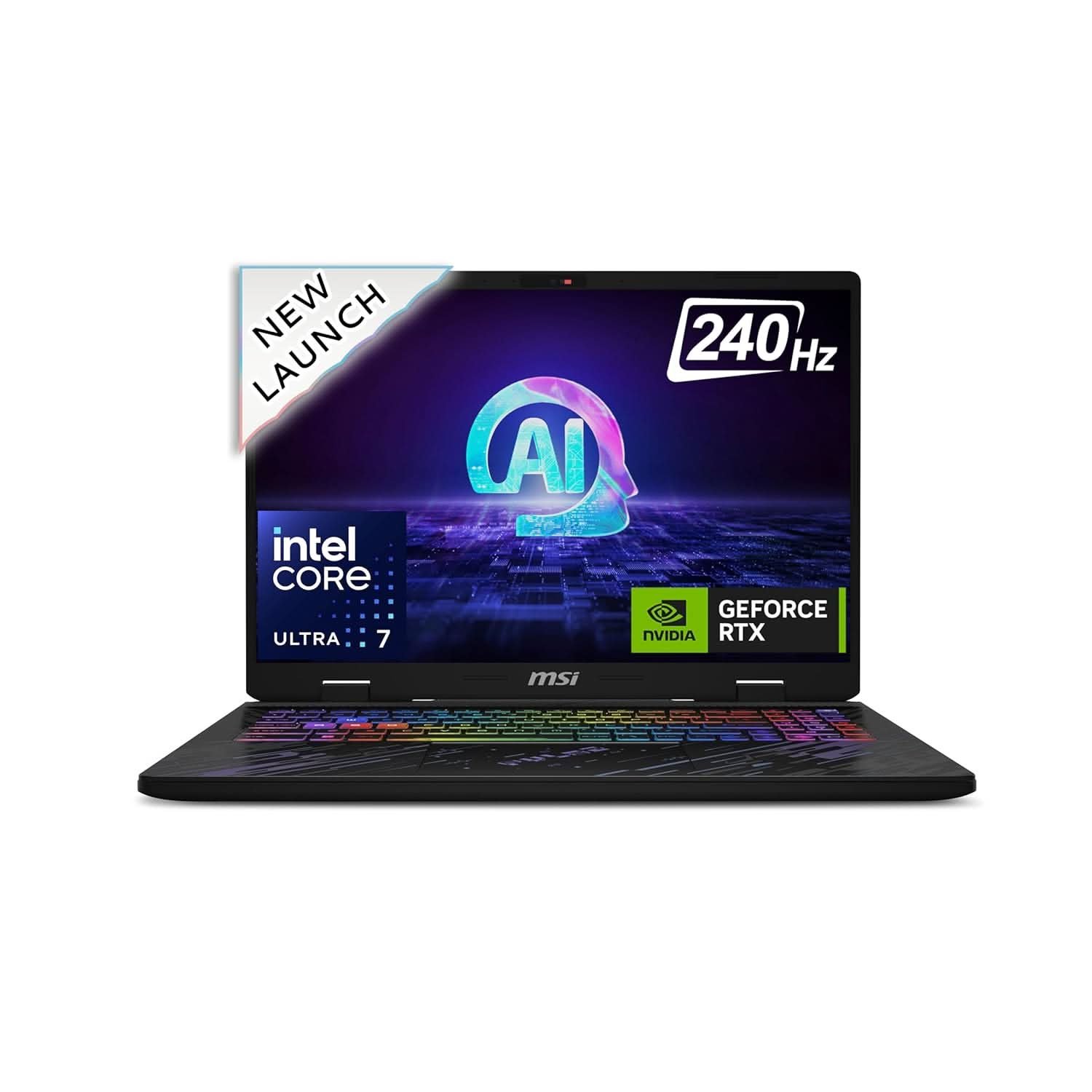 MSI Pulse 16 AI PC Intel Core Ultra 7 155H - (32 GB/1 TB SSD/Windows 11 Home/8 GB Graphics/NVIDIA GeForce RTX 4070/240 Hz) Pulse 16 AI C1VGKG-029IN Gaming Laptop