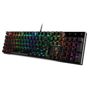 REDRAGON K556 RGB DEVARAJAS MECHANICAL (BROWN SWITCH) KEYBOARD BLACK
