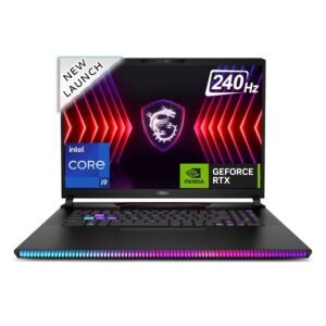 MSI RAIDER GE78 HX 14VHG-805IN GAMING LAPTOP (14TH GEN CORE I9/ 32GB/ 2TB SSD/ WIN11 HOME/RTX 4080 12GB GRAPH)