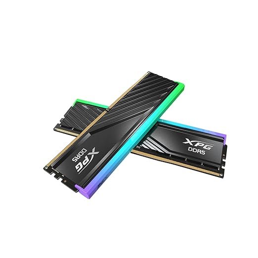 ADATA XPG DDR5 32GB (16X2) 6000 MHZ LANCER BLADE RGB BLACK AX5U6000C3016G-DTLABRBK