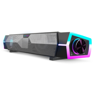 ANT ESPORTS GS370SB GAMING COMPUTER SPEAKERS FOR PC DESKTOP MONITOR, DYNAMIC RGB COMPUTER SOUND BAR WITH USB POWERED PC SPEAKERS, HIFI STEREO GAMING SPEAKERS FOR PC, LAPTOP, TABLET, CELLPHONES.