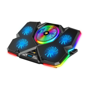 COSMIC BYTE CYCLONE RGB COOLING PAD BLACK/BLUE