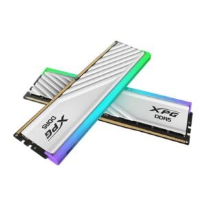 ADATA XPG DDR5 48GB (24X2) 6000 MHZ LANCER BLADE RGB WHT AX5U6000C3024G-DTLABRWH