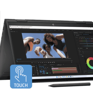 HP ENVY X360,13TH GEN INTEL CORE I5-1335U,15.6-INCH(39.6 CM) FHD,TOUCHSCREEN,OLED,CREATOR LAPTOP,16GB LPDDR5,512GB SSD,INTEL IRIS XE GRAPHICS,5MP CAMERA,B&O,PEN(WIN 11,MSO,BLACK,2.14 KG),15-FE0028TU