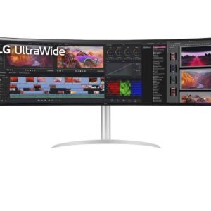 LG 49 INCH 49WQ95C-W (124.46 CM) ULTRAWIDE NANO IPS CURVED MONITOR